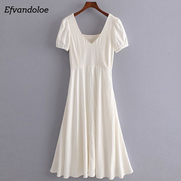 efvandoloe long dress summer 2020 beige maxi party night v neck cotton and linen women dresses, Black;gray
efvandoloe long dress summer 2020 beige maxi party night v neck cotton and linen women dresses, Black;gray