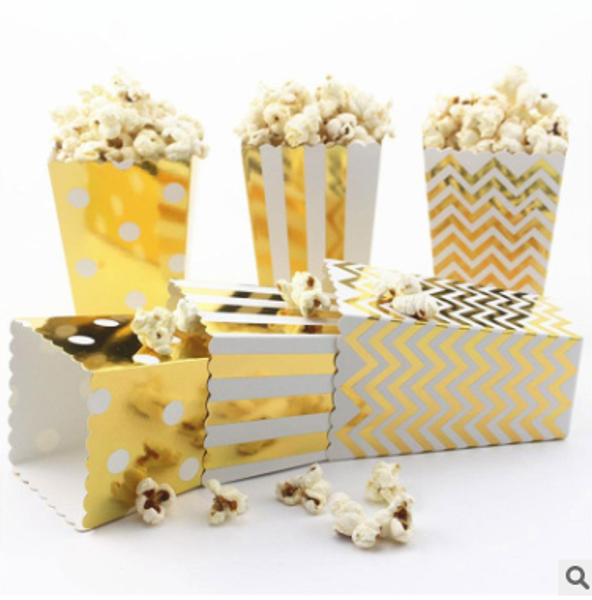 12pcs gold silver wave dot striped paper popcorn box popcorn bag wedding kids birthday baby shower christmas party decoration
12pcs gold silver wave dot striped paper popcorn box popcorn bag wedding kids birthday baby shower christmas party decoration
