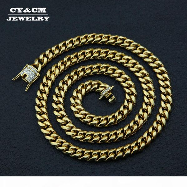 cycm 12 14мм золото серебро мужчины хип-хоп из нержавеющей стали iced out bling rhinestone ссылка майами снаряженная кубинский long chain тр, Silver
cycm 12 14мм золото серебро мужчины хип-хоп из нержавеющей стали iced out bling rhinestone ссылка майами снаряженная кубинский long chain тр, Silver