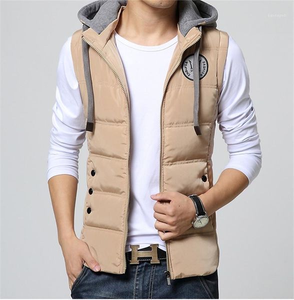 clothes fashion embroidery designer mens vests hat detachable thick autumn winter clothes with zipper warm sleeveless, Black;white
clothes fashion embroidery designer mens vests hat detachable thick autumn winter clothes with zipper warm sleeveless, Black;white