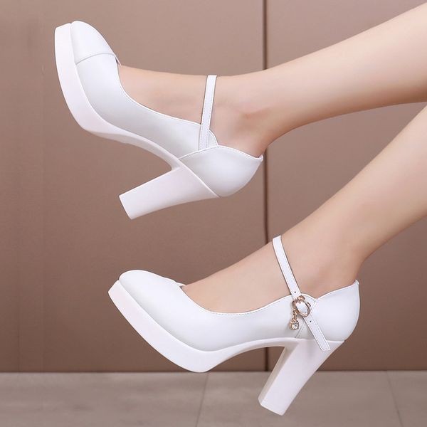 dress shoes 2021 white cheongsam catwalk with professional work thick waterproof platform large size 40-43 yards single, Black
dress shoes 2021 white cheongsam catwalk with professional work thick waterproof platform large size 40-43 yards single, Black