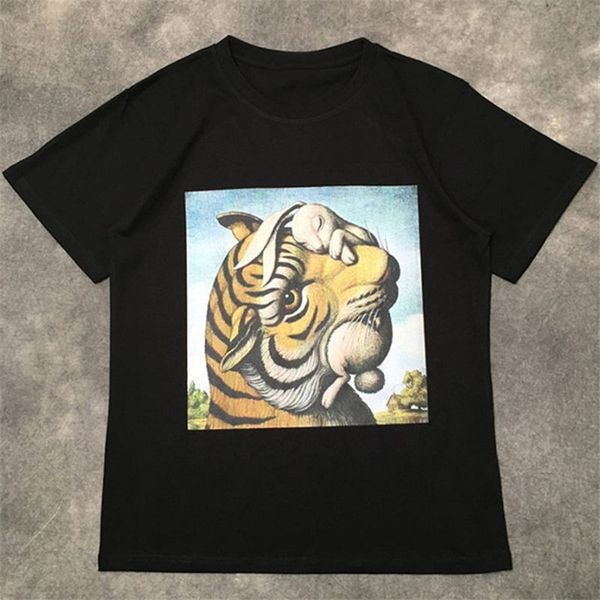 street fashion famous mens t shirt 20ss tiger rabbit print pullover polo short sleeves t shirts men women couples stylist tee, White;black
street fashion famous mens t shirt 20ss tiger rabbit print pullover polo short sleeves t shirts men women couples stylist tee, White;black