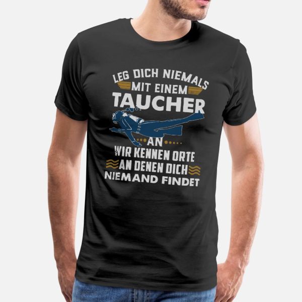 tauchen taucher taucher t shirt men printed 100% cotton o-neck slim gift funny spring autumn outfit shirt
tauchen taucher taucher t shirt men printed 100% cotton o-neck slim gift funny spring autumn outfit shirt