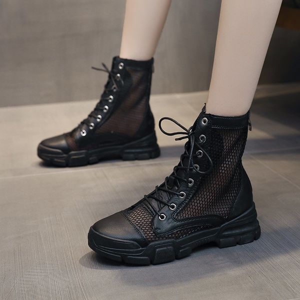 boots for women autumn fashio 2021 shoes breathable mesh zipper round toe comfortable booties female, Black
boots for women autumn fashio 2021 shoes breathable mesh zipper round toe comfortable booties female, Black