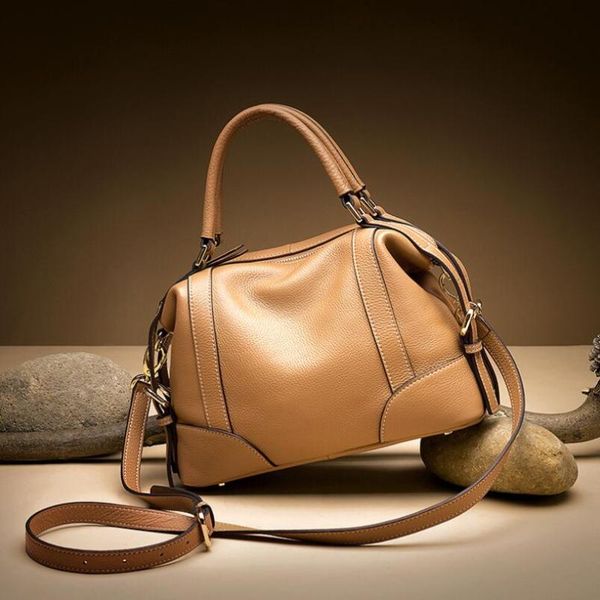 foxtail & lily brand designer women genuine leather handbags real leather shoulder bag ladies crossbody shell bags