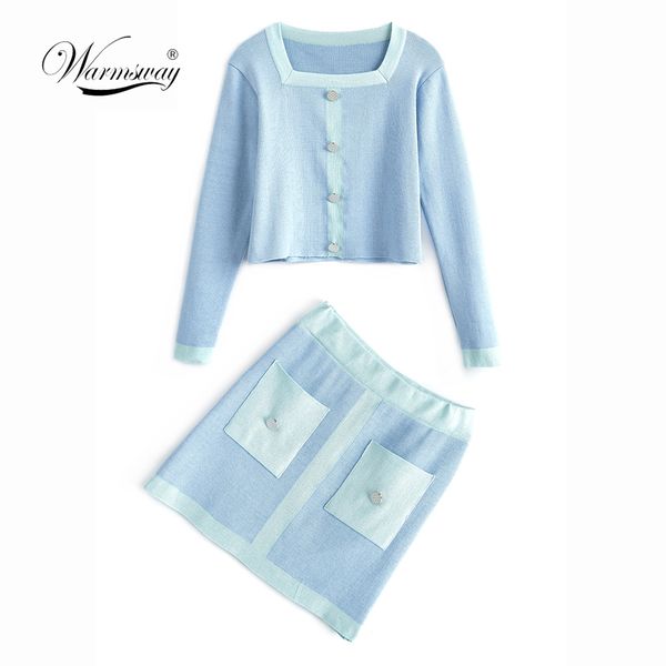 spring summer luxury designer womens knitted skirt two piece sets high waist crop + front double pocket skirt suit c-476, White
spring summer luxury designer womens knitted skirt two piece sets high waist crop + front double pocket skirt suit c-476, White