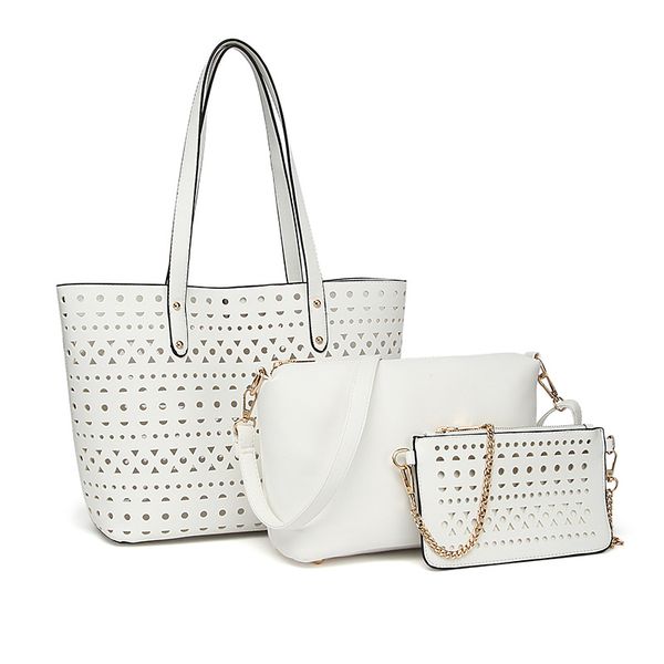 the new one-shoulder female bag portable diagonal large bun mother bag three-piece set
the new one-shoulder female bag portable diagonal large bun mother bag three-piece set