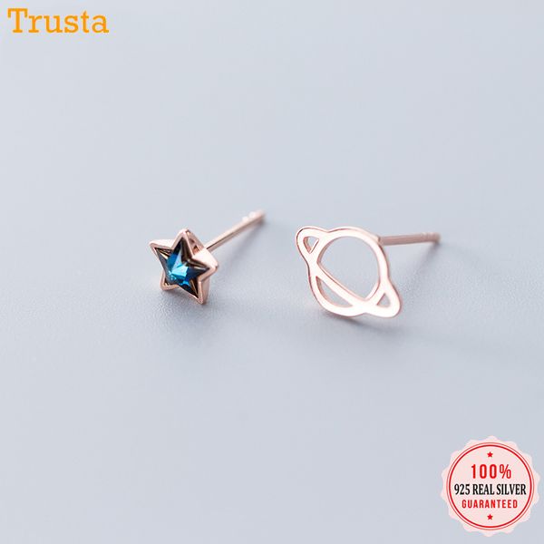 stud trustdavis 100% 925 sterling silver cute tiny asymmetric planet star earrings for women fine jewelry da394, Golden;silver
stud trustdavis 100% 925 sterling silver cute tiny asymmetric planet star earrings for women fine jewelry da394, Golden;silver