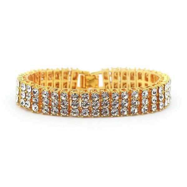 selling discount fashion men and women cuban bracelet hip-hop pie zinc alloy diamond cuban designer gold bracelet gold-plated brace 15, Black
selling discount fashion men and women cuban bracelet hip-hop pie zinc alloy diamond cuban designer gold bracelet gold-plated brace 15, Black