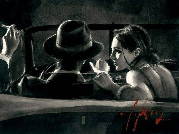 fabian perez paco and darya in car home decor handpainted &hd print oil painting on canvas wall art canvas pictures 200809 
fabian perez paco and darya in car home decor handpainted &hd print oil painting on canvas wall art canvas pictures 200809