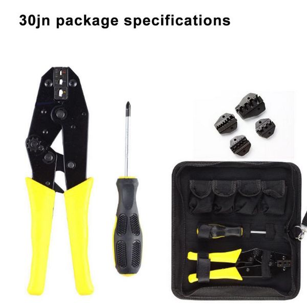 30jn set 4pcs jaws insulation crimping pliers hand tool sets electrician crimping pliers cold terminal
30jn set 4pcs jaws insulation crimping pliers hand tool sets electrician crimping pliers cold terminal