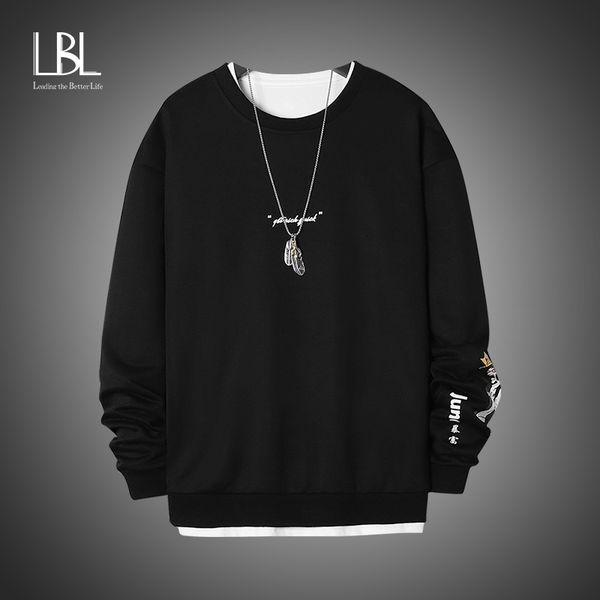 crewneck sweatshirt men 2020 oversized streetwear pullovers hip hop solid men's hoodies sweatshirts autumn winter male tracksuit, Black
crewneck sweatshirt men 2020 oversized streetwear pullovers hip hop solid men's hoodies sweatshirts autumn winter male tracksuit, Black