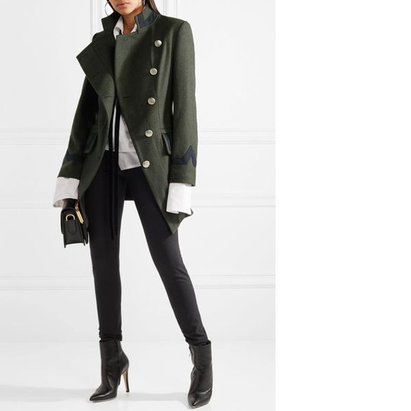 women's wool & blends 2021 autumn winter women side single breasted coat and jacket female outerwear manteau femme abrigos mujer, Black
women's wool & blends 2021 autumn winter women side single breasted coat and jacket female outerwear manteau femme abrigos mujer, Black
