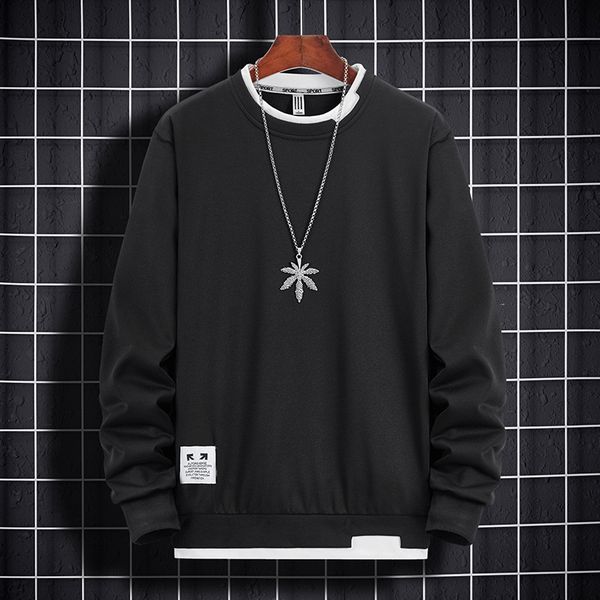 mens sweatshirts designer hoodie sweater crew neck solid color loose pullover autumn new men's sports long sleeve sweater, Black
mens sweatshirts designer hoodie sweater crew neck solid color loose pullover autumn new men's sports long sleeve sweater, Black