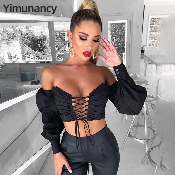 yimunancy 2020 autumn long sleeve crop women fashion lace up ladies puff sleeve white blouse blusas streetwear
yimunancy 2020 autumn long sleeve crop women fashion lace up ladies puff sleeve white blouse blusas streetwear