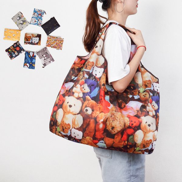 foldable shopping bag eco-friendly folding reusable portable shoulder handbag waterproof polyester for travel grocery bags
foldable shopping bag eco-friendly folding reusable portable shoulder handbag waterproof polyester for travel grocery bags