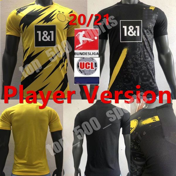 player version 20 21 borussia dortmund soccer jerseys haaland 2020 2021 football tight compression shirts player sancho reus hummels brandt, Black;yellow
player version 20 21 borussia dortmund soccer jerseys haaland 2020 2021 football tight compression shirts player sancho reus hummels brandt, Black;yellow
