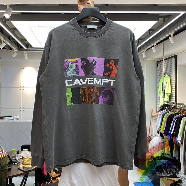 shirt men t distressed long washed women sleeve t-shirt streetwear sqckp, Black
shirt men t distressed long washed women sleeve t-shirt streetwear sqckp, Black