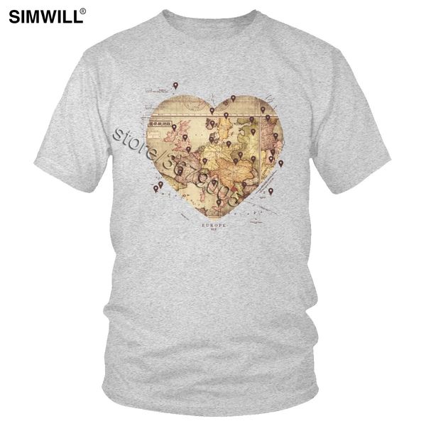 love to travel tees shirts unique casual soft cotton t shirts men short sleeve crew neck heart map t-shirts trendy summer tshirt
love to travel tees shirts unique casual soft cotton t shirts men short sleeve crew neck heart map t-shirts trendy summer tshirt