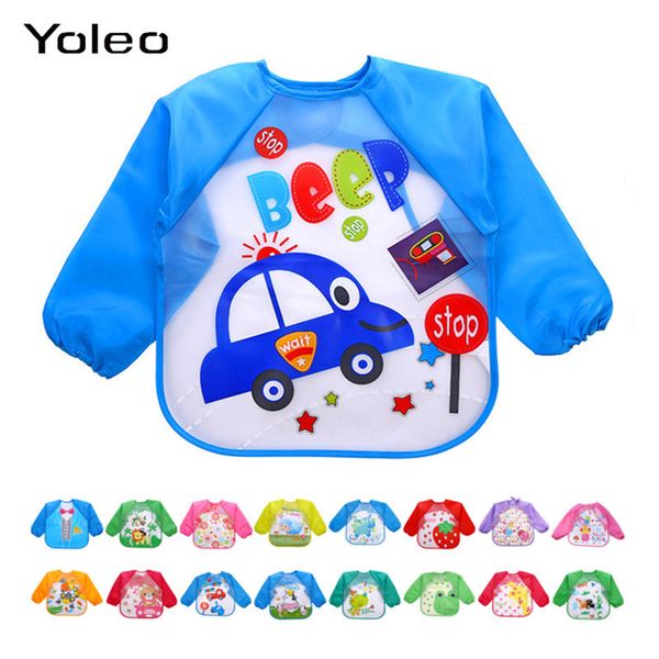 baby bibs waterproof cute cartoon animal colorful infant bibs full sleeve children long sleeve apron coveralls feeding, Slivery;white
baby bibs waterproof cute cartoon animal colorful infant bibs full sleeve children long sleeve apron coveralls feeding, Slivery;white