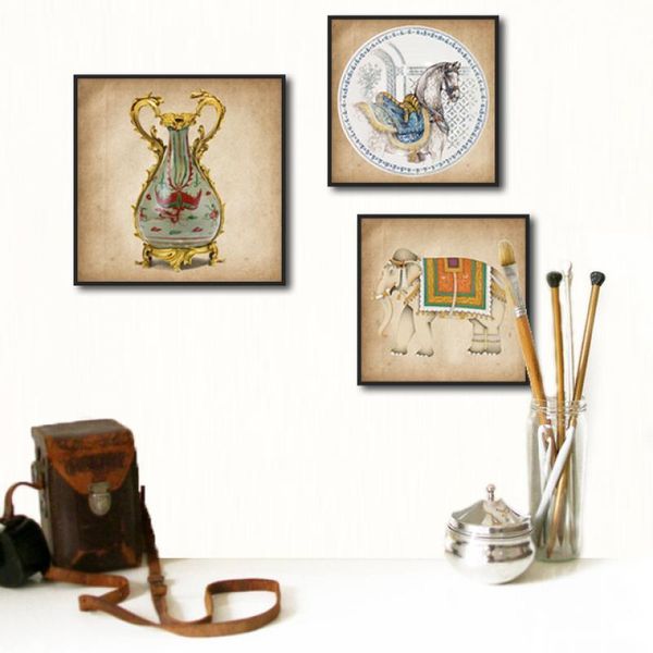 european retro abstract ethnic elephant vase classical painting no frame oil canvas decorative painting for home living room
european retro abstract ethnic elephant vase classical painting no frame oil canvas decorative painting for home living room