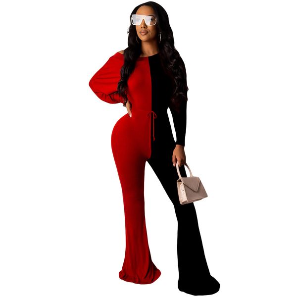 2021 new arrivals womens designer rompers spring autumn fall long sleeve panelled jumpsuits loose fashion casual female clothing, Black;white
2021 new arrivals womens designer rompers spring autumn fall long sleeve panelled jumpsuits loose fashion casual female clothing, Black;white