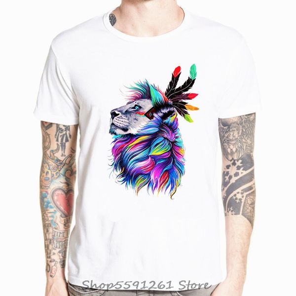 new 2020 summer fashion colorful lion design t shirt men's casual animal t shirt hipster tees hip hop tshirt
new 2020 summer fashion colorful lion design t shirt men's casual animal t shirt hipster tees hip hop tshirt