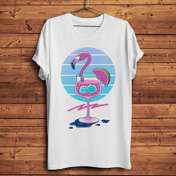 beach style flamingo tropical drink funny t-shirt homme summer new short t shirt men white casual tshirt streetwear
beach style flamingo tropical drink funny t-shirt homme summer new short t shirt men white casual tshirt streetwear