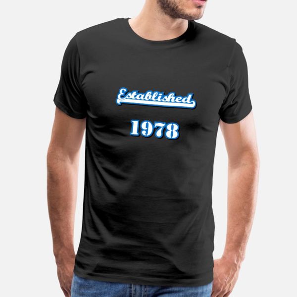 established 1978 t shirt men print 100% cotton o-neck gents crazy humor summer style letter shirt
established 1978 t shirt men print 100% cotton o-neck gents crazy humor summer style letter shirt