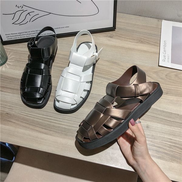 low sandals woman leather breathable female shoe shoes closed toe 2020 women's buckle strap clear heels low-heeled gladiator, Black
low sandals woman leather breathable female shoe shoes closed toe 2020 women's buckle strap clear heels low-heeled gladiator, Black