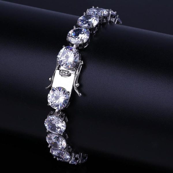 10mm + cubic zirconia bling iced out tennis bracelet for men hip hop rapper jewelry silver color 1 row cz charm bracelets, Black
10mm + cubic zirconia bling iced out tennis bracelet for men hip hop rapper jewelry silver color 1 row cz charm bracelets, Black