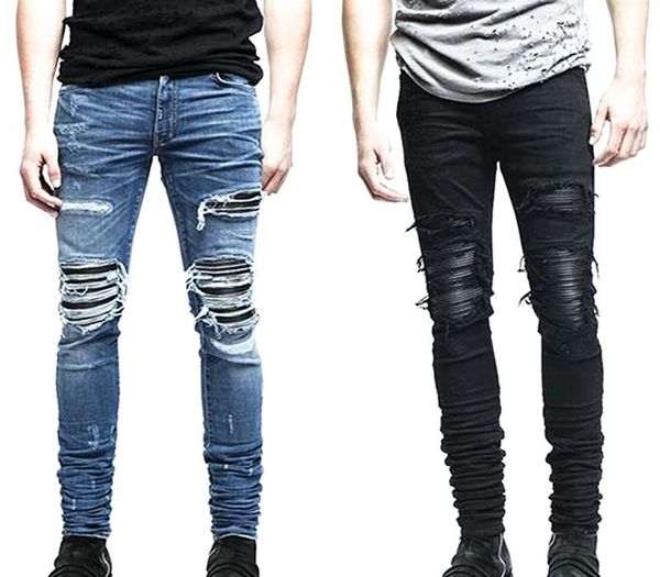 wholesale- new mens denim pants clothing zipper skinny biker jeans men slim fit jean vintage ripped blue denim men jeans man 
wholesale- new mens denim pants clothing zipper skinny biker jeans men slim fit jean vintage ripped blue denim men jeans man