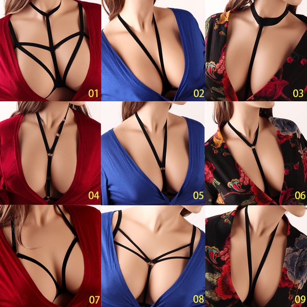 body harness бюстгальтер для женщин фетиш грудь бандаж белье эротическое клетка бюстгальтер готические подвязки, Black;white
body harness бюстгальтер для женщин фетиш грудь бандаж белье эротическое клетка бюстгальтер готические подвязки, Black;white