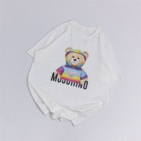 2020 mens women t shirt summer fashion tees breathable loose shorts sleeves bears animals pattern t shirts long clothing01, White;black
2020 mens women t shirt summer fashion tees breathable loose shorts sleeves bears animals pattern t shirts long clothing01, White;black
