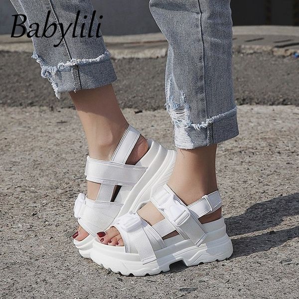 women chunky platform sandals summer beach wedges shoes for ladies white slides female sandal non-slip durable large size 42, Black
women chunky platform sandals summer beach wedges shoes for ladies white slides female sandal non-slip durable large size 42, Black