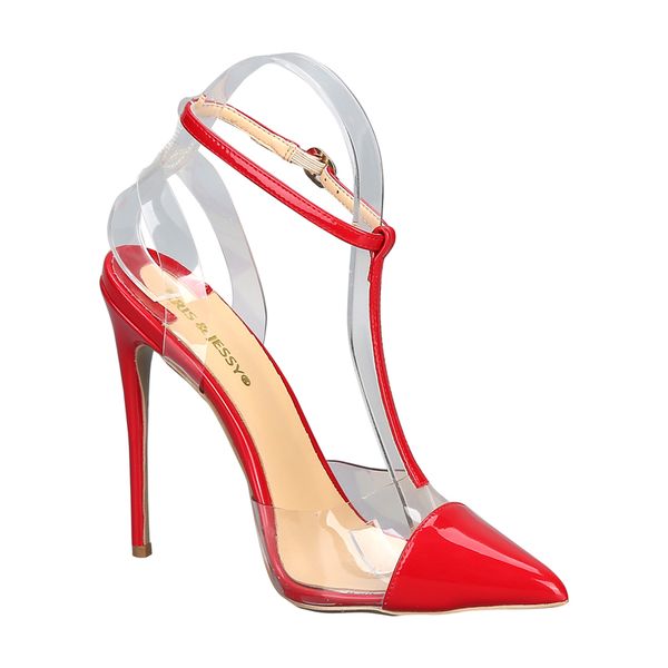 knockout2020 colors personal tailor pointed toe t-strap 90 woman sandals thin high heels transparent pvc lady dress party s, Black
knockout2020 colors personal tailor pointed toe t-strap 90 woman sandals thin high heels transparent pvc lady dress party s, Black