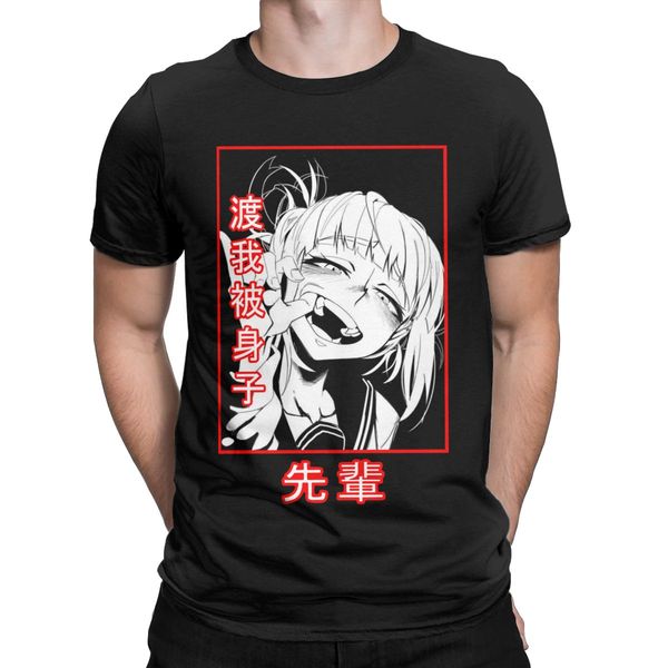 my hero academia toga senpai men t shirt no boku manga izuku vintage tees short sleeve o neck pure cotton plus size clothes
my hero academia toga senpai men t shirt no boku manga izuku vintage tees short sleeve o neck pure cotton plus size clothes