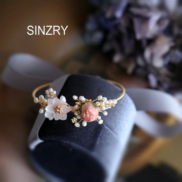 sinzry new handmade natural pearl preserved rose flower vintage charm bracelet & bangle elegant summer jewelry, Golden;silver
sinzry new handmade natural pearl preserved rose flower vintage charm bracelet & bangle elegant summer jewelry, Golden;silver