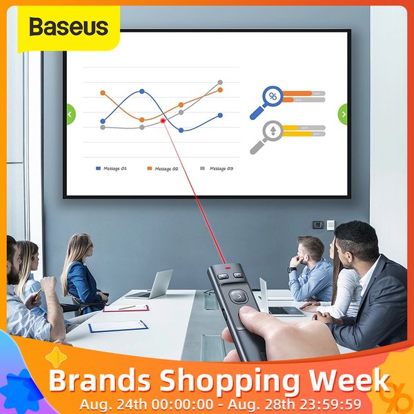 baseus usb wireless presenter red laser pointer ppt remote control pointer pen for powerpoint presentation teacher meeting pen
baseus usb wireless presenter red laser pointer ppt remote control pointer pen for powerpoint presentation teacher meeting pen