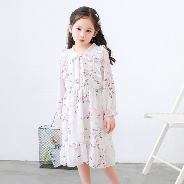 girlslong-sleeved dresschildren's dress2020 spring and autumn new korean style fashionable lady chiffon dress medium and large children, Black;gray
girlslong-sleeved dresschildren's dress2020 spring and autumn new korean style fashionable lady chiffon dress medium and large children, Black;gray