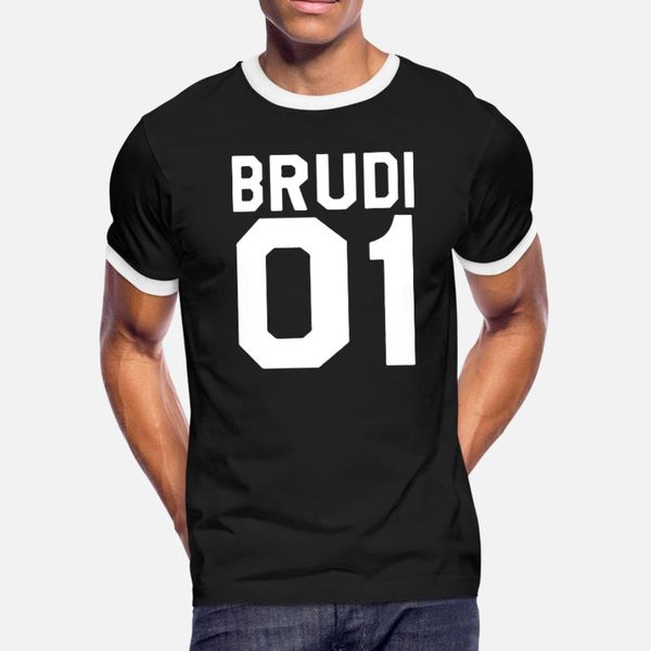 brudi eins t shirt мужчины симпатичные короткие рукава s-xxxl solid color cute дышащий summer style family
brudi eins t shirt мужчины симпатичные короткие рукава s-xxxl solid color cute дышащий summer style family