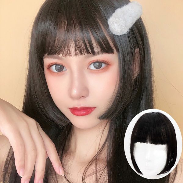 princess cut bangs wig female ji hair style wig piece flat bangs cos japanese soft girl fake stay sea piece, Black
princess cut bangs wig female ji hair style wig piece flat bangs cos japanese soft girl fake stay sea piece, Black