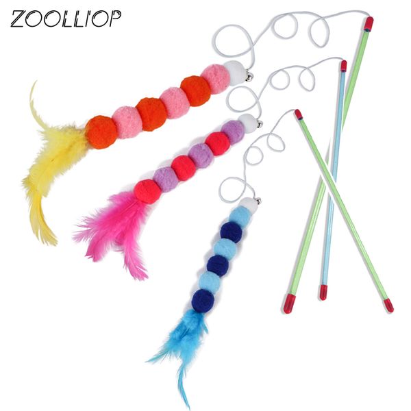 cat toys interactive toy stick feather wand with small bell mouse cage plastic artificial colorful teaser pet supplies
cat toys interactive toy stick feather wand with small bell mouse cage plastic artificial colorful teaser pet supplies