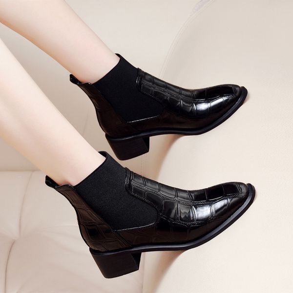brand women's shoes rubber boots boots-women round toe winter footwear fashion rain rock 2020 autumn ankle med pu, Black
brand women's shoes rubber boots boots-women round toe winter footwear fashion rain rock 2020 autumn ankle med pu, Black