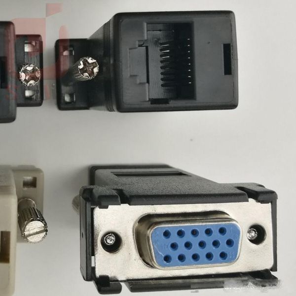 factory price selling new vga extender female to lan cat5 cat5e rj45 ethernet female adapter drop shipping 300ps/lot
factory price selling new vga extender female to lan cat5 cat5e rj45 ethernet female adapter drop shipping 300ps/lot