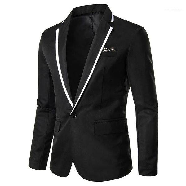 casual suit jacket long sleeve fashion casual coat jacket outerwear men single breasted designer coats slim, Black;brown
casual suit jacket long sleeve fashion casual coat jacket outerwear men single breasted designer coats slim, Black;brown