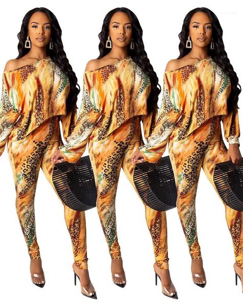 pants loose one shoulder long sleeved fashion womens tracksuits leopard panelled designer tracksuits women club 2 piece, White
pants loose one shoulder long sleeved fashion womens tracksuits leopard panelled designer tracksuits women club 2 piece, White