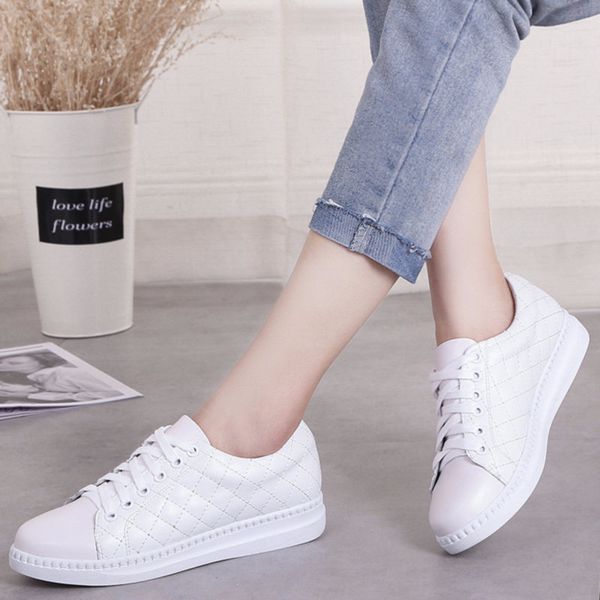 women white flats genuine leather shoes soft loafers comfort lace up casual spring woman vulcanized shoes summer board, Black
women white flats genuine leather shoes soft loafers comfort lace up casual spring woman vulcanized shoes summer board, Black