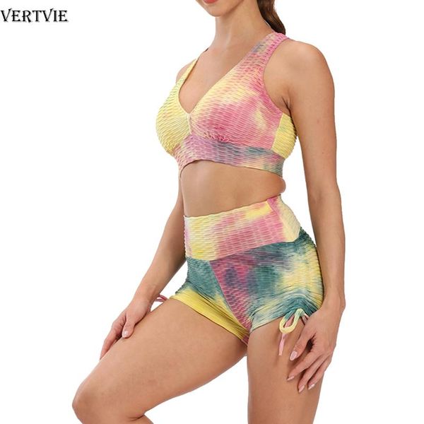 vertvie 2 piece set женщин спортивная одежда йога set бесшовные tie dye спорт бюстгальтер байкер шорты gym фитнес тренировки высокой талией, White;red
vertvie 2 piece set женщин спортивная одежда йога set бесшовные tie dye спорт бюстгальтер байкер шорты gym фитнес тренировки высокой талией, White;red