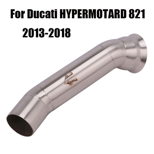 for hypermotard 821 hyperstrada 821 2013-2020 exhaust system connecting link pipe escape middle tube slip on motorcycle
for hypermotard 821 hyperstrada 821 2013-2020 exhaust system connecting link pipe escape middle tube slip on motorcycle